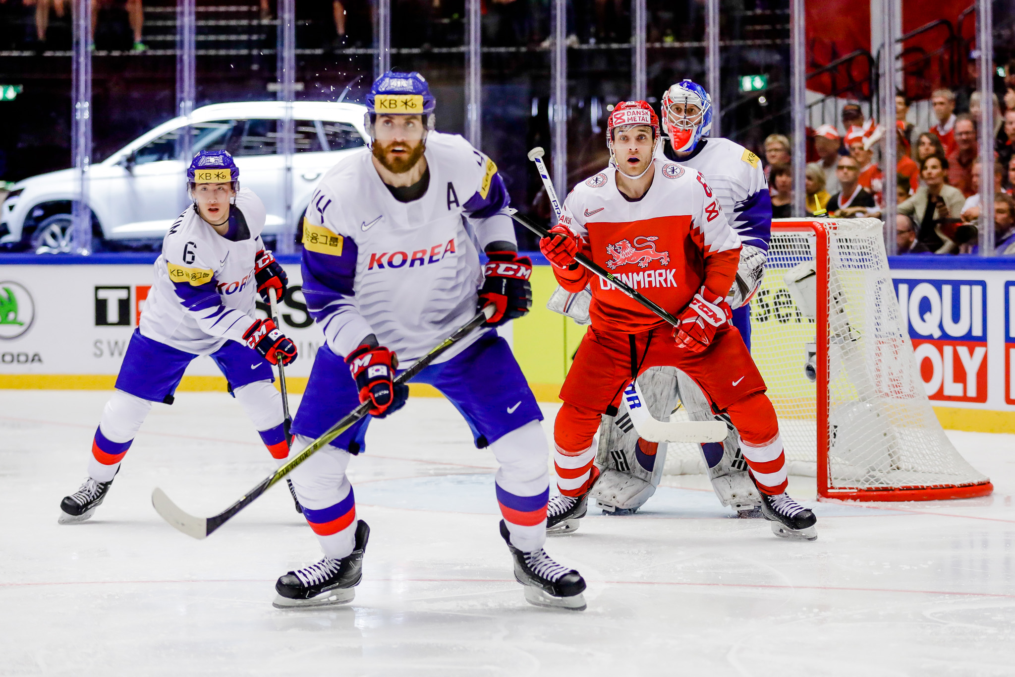 Sydkorea spillede en god kamp mod Danmark ved VM 2018, hvor koreanerne havde en håndfuld spillere med af nordamerikansk afstamning. Spændende, hvad Sydkorea disker op med i Herlev i aften. 