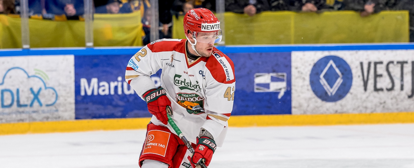 Odense Bulldogs forlænger aftalen med Daniel Baastrup