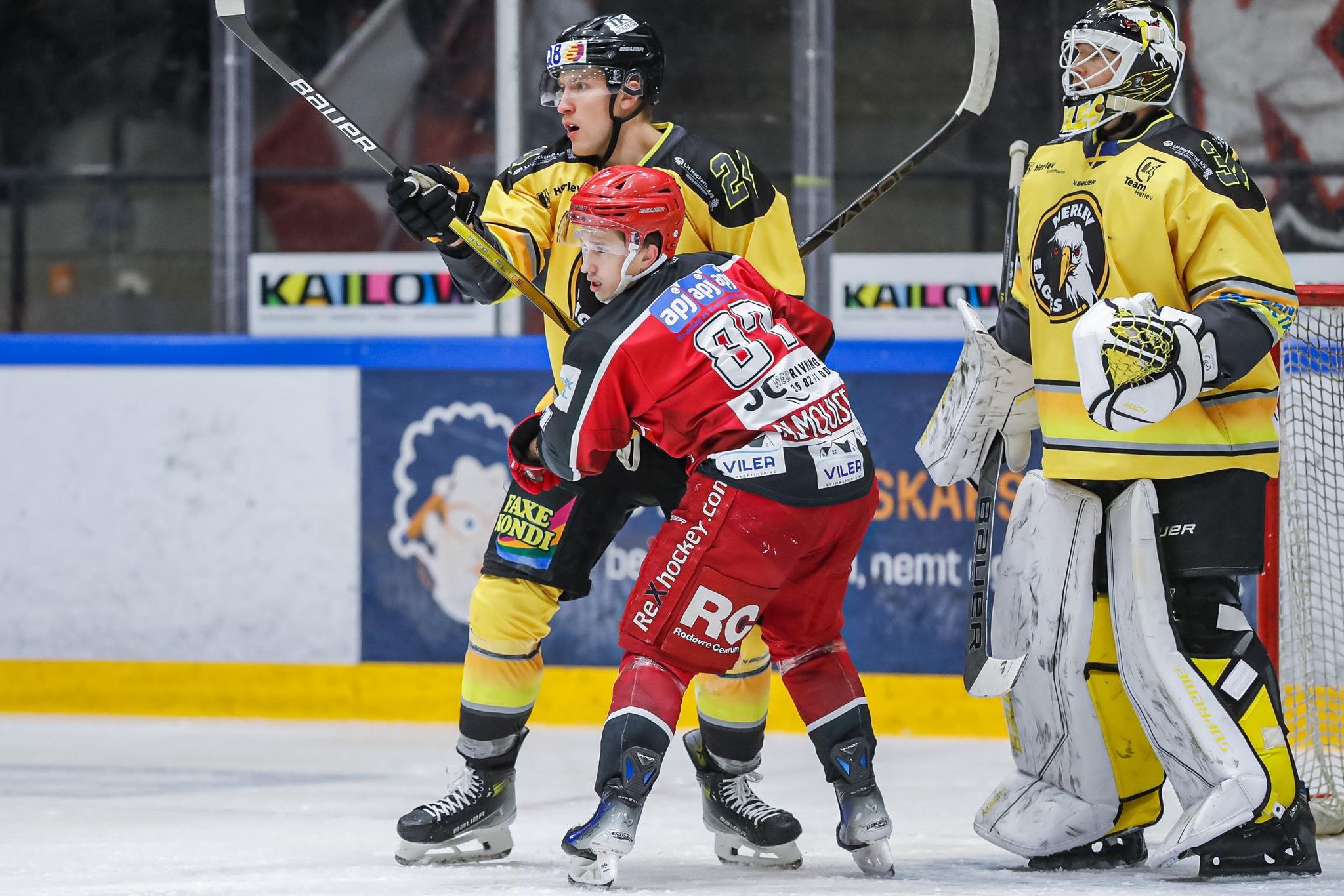Herlev vandt tæt lokalderby i Rødovre