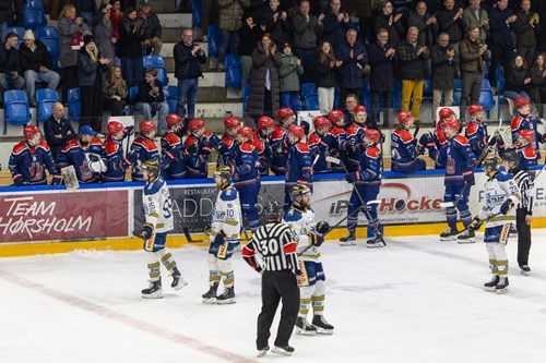 Billede af spiller plus trænere