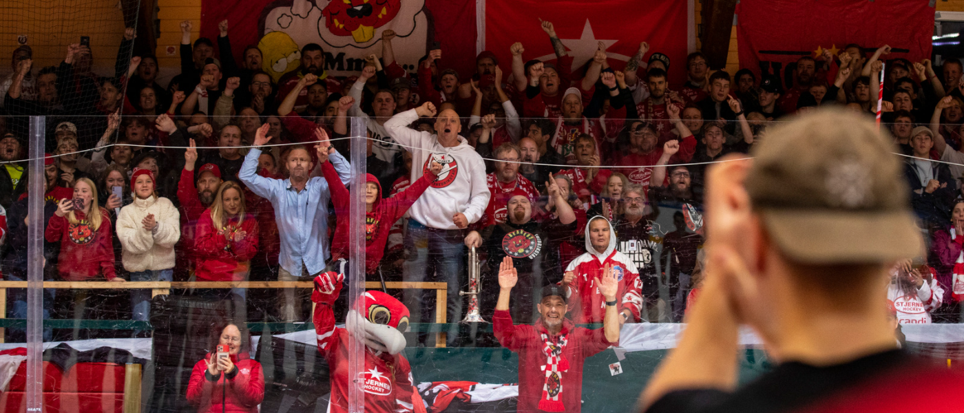 Foto fra Stjernens supporterklub Red Beavers