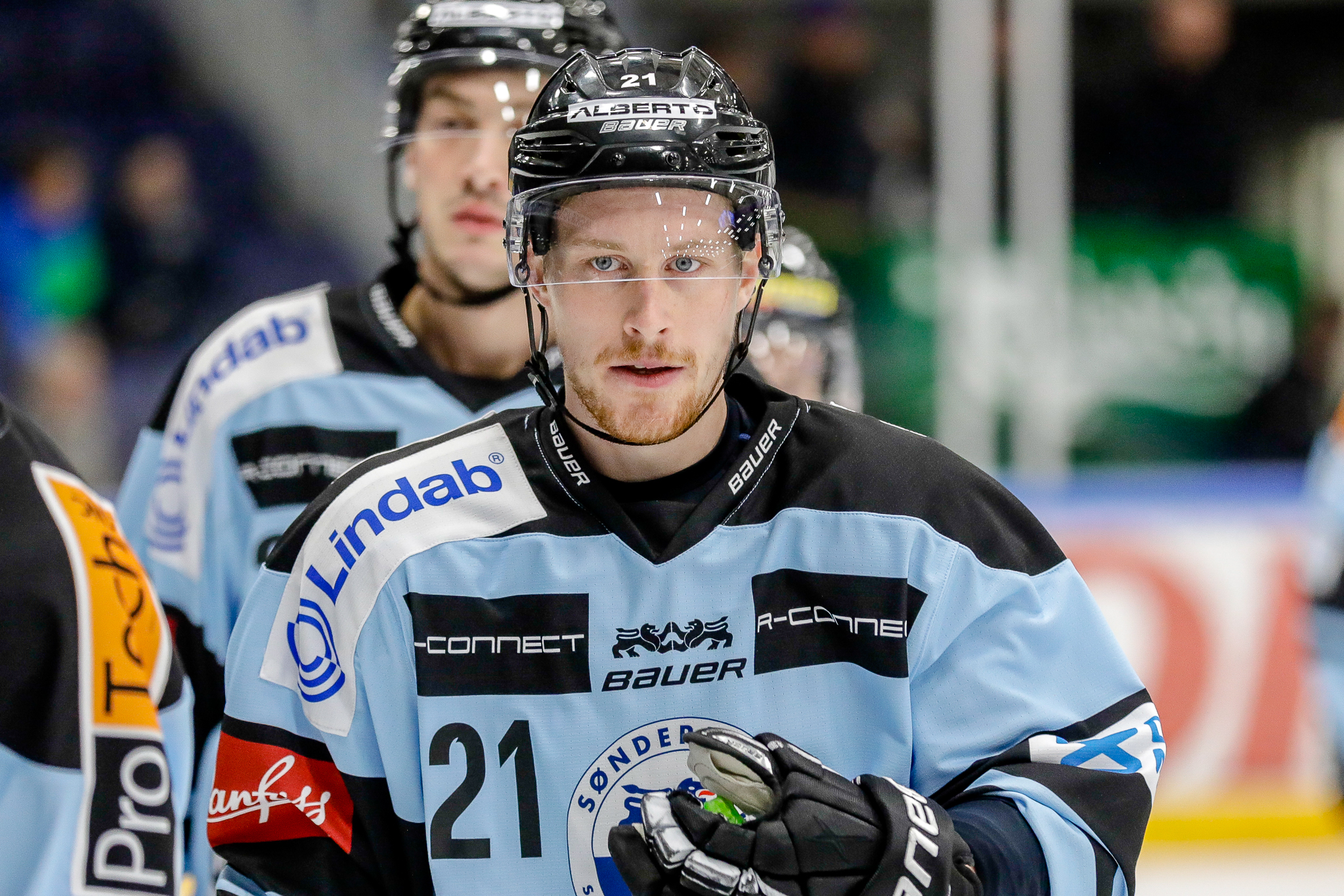 Anders Førster som aktiv for SønderjyskE. Nu er han på bænken og bliver chef for SønderjyskE i Metal Ligaen. 