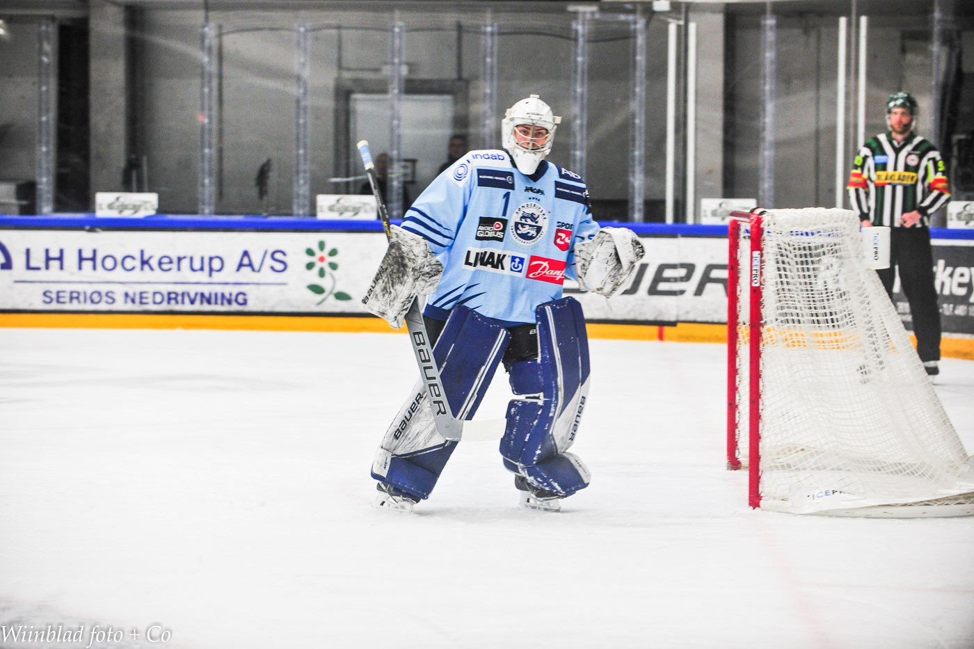 Tobias Villykke afløste Patrick Galbraith tirsdag aften i Herlev. (Foto: Kjeld Wiinblad) 