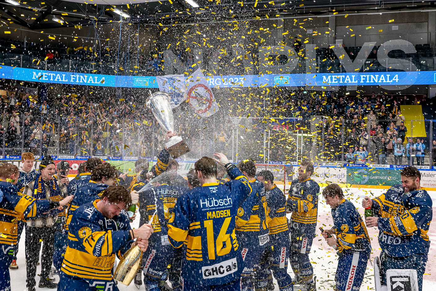 Det var sejren i Metal Final4, der i sidste sæson sikrede Herning adgang til Continental Cup. Nu er midtjyderne i finalerunden i den europæiske turnering. 