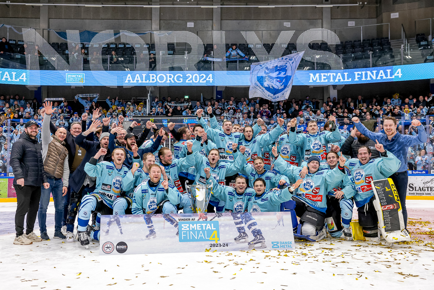 De forsvarende mestre fra SønderjyskE får hjemmebane i 2017 i det, der kaldes "fællesskabets fest", når Metal Final4 spilles i 2024.