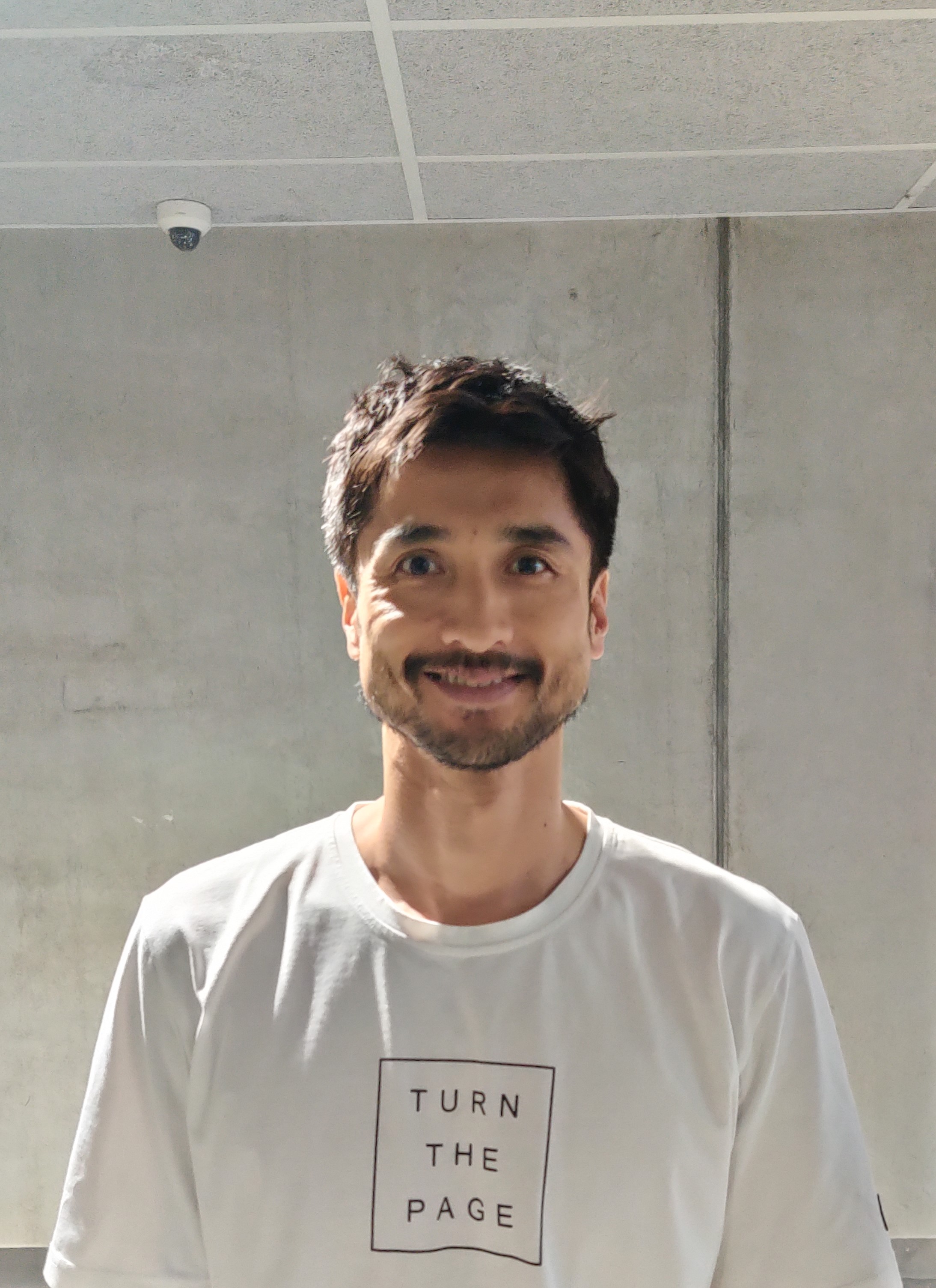 Yutaka Fukufuji efter Japans kamp mod Storbritannien. Foto: Morten Munk-Jensen.